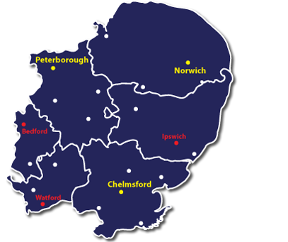 Debt Collection Kings Lynn Office Debt Collection Kings Lynn Map