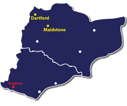 Debt Collection Woking Office Debt Collection Woking Map